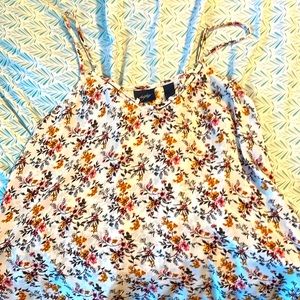 Cute floral tank top